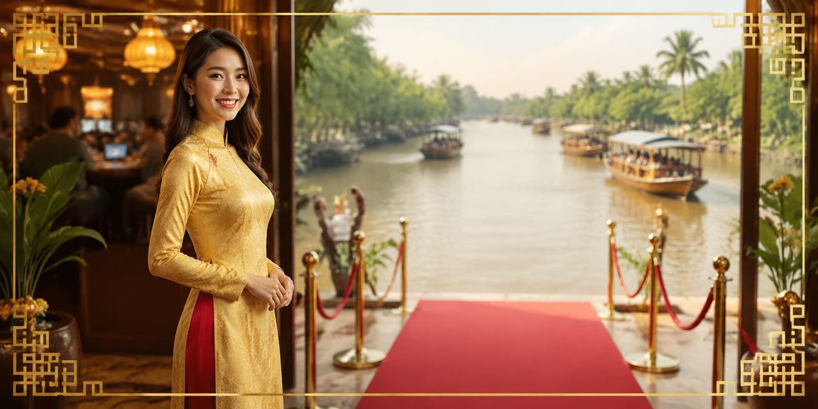 Trò chơi bài Mekong phong cách Việt Nam